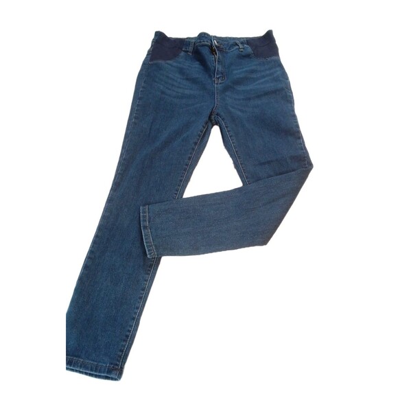 Women's  Shein Elastic Waist Denim Jeans Size Large - Picture 1 of 13